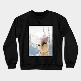 Morning Snow Crewneck Sweatshirt